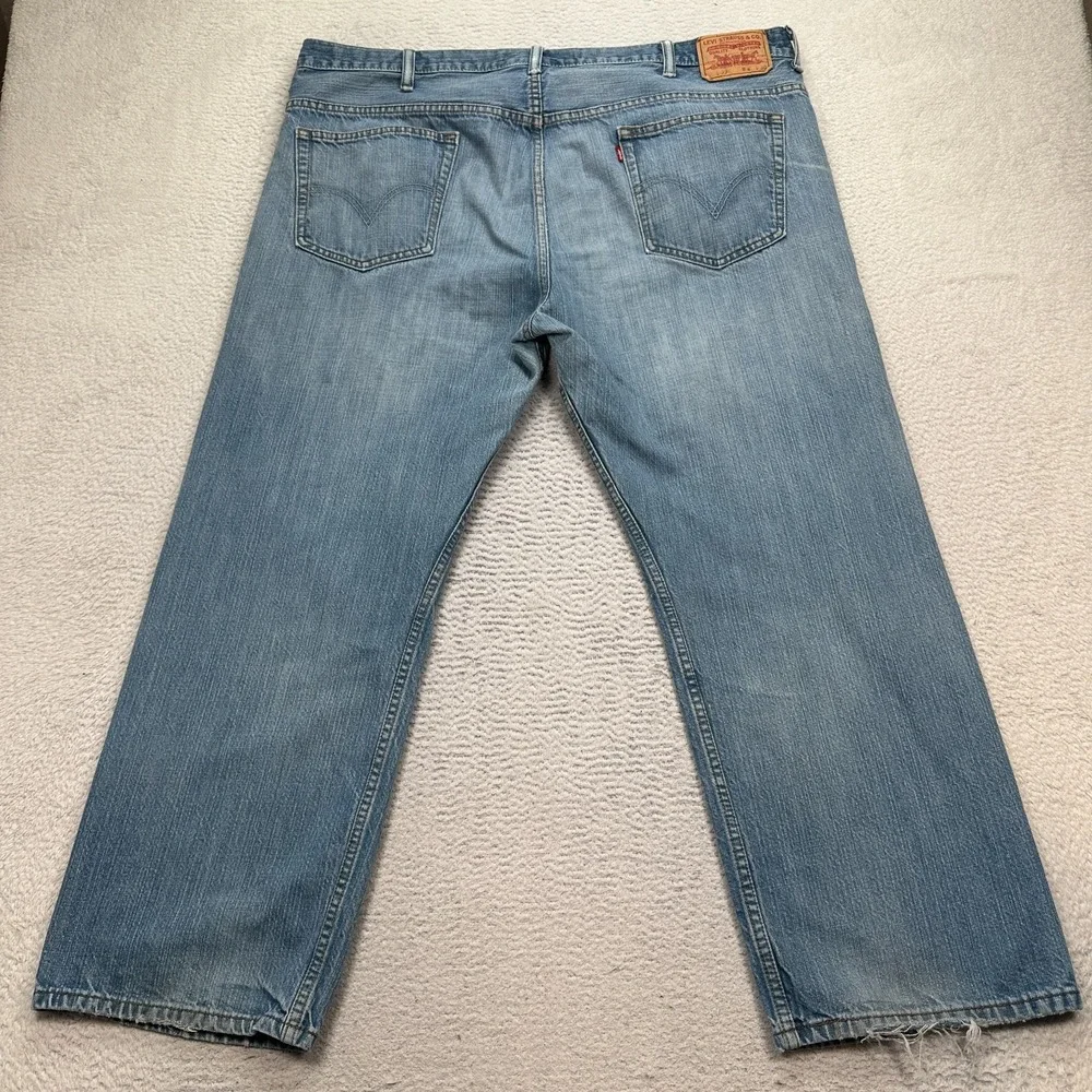 Levis 569 Jeans Mens 42x30 (FITS 44x29) Baggy Relaxed Fit Loose Straight‎ FLAW